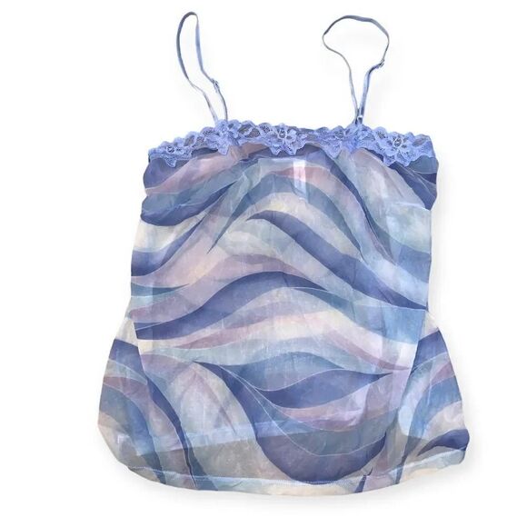 Y2k mesh swirl baby cami - Picture 3 of 3